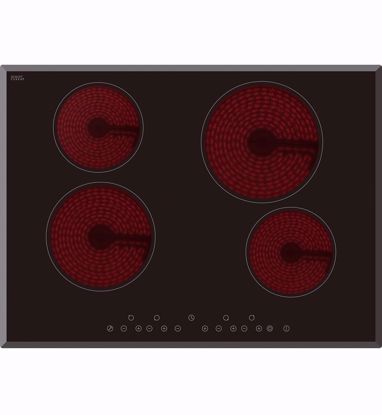 Picture of Classique CLF74TCB 70cm 4 Zone Electric Cooktop